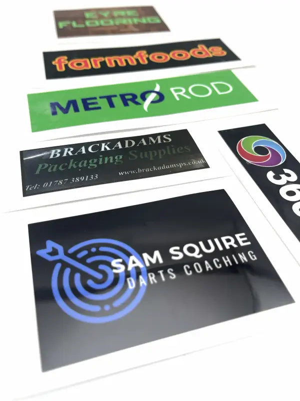 High-quality screen printed iron on transfers with bold colours and crisp finish.